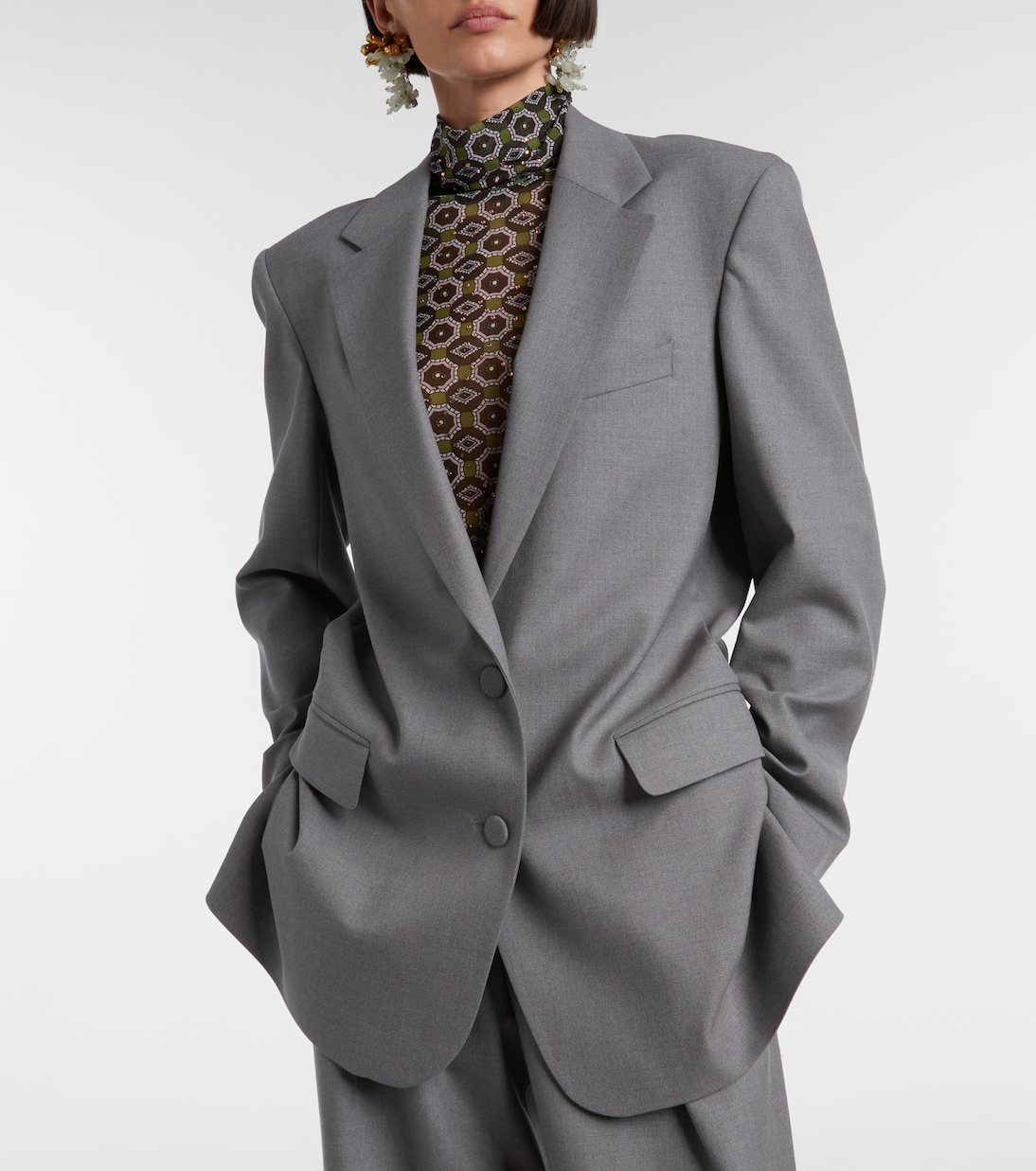 Blazer aus einem Wollgemisch | Dries Van Noten