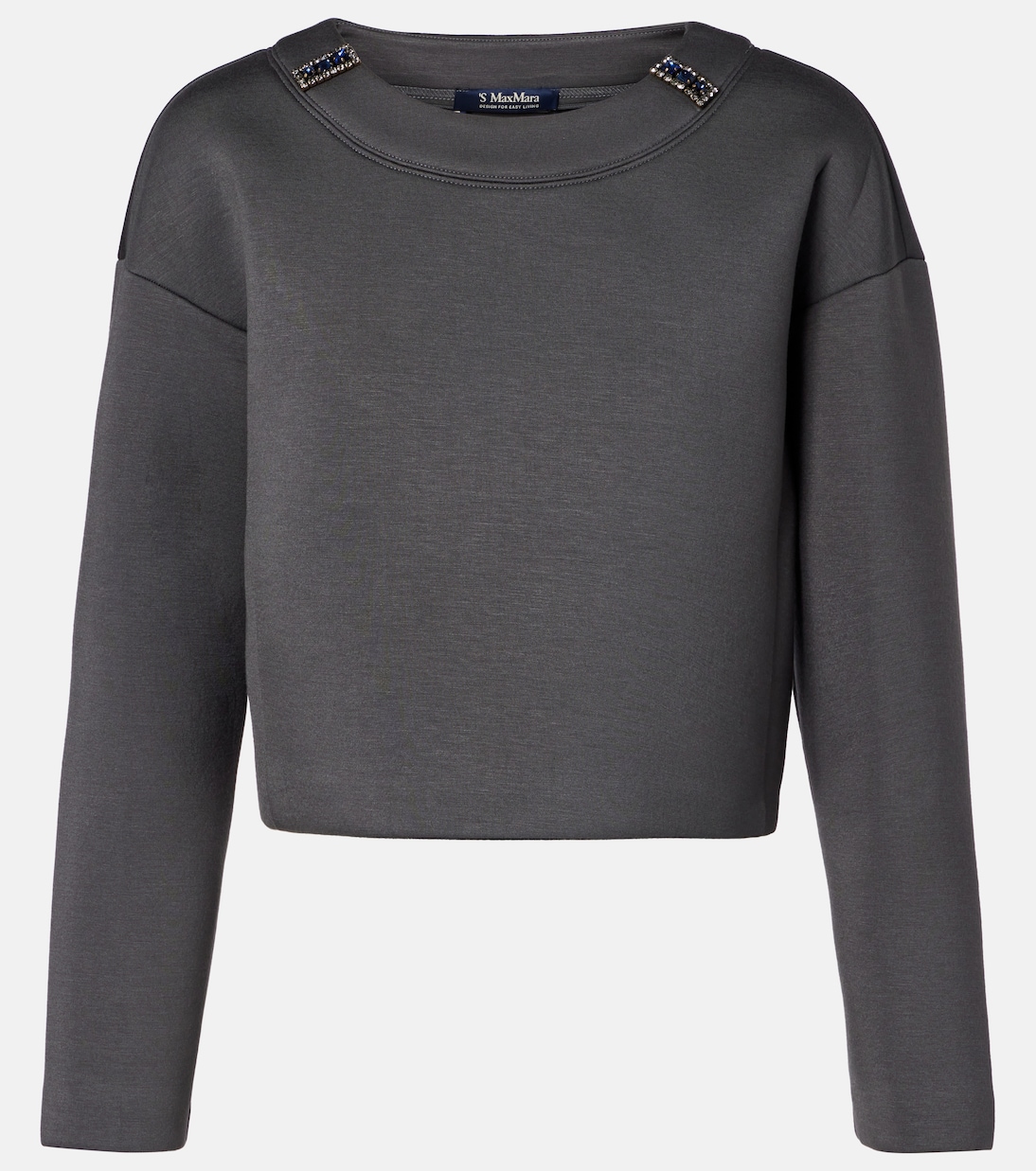 Verziertes Sweatshirt aus Jersey | 'S Max Mara