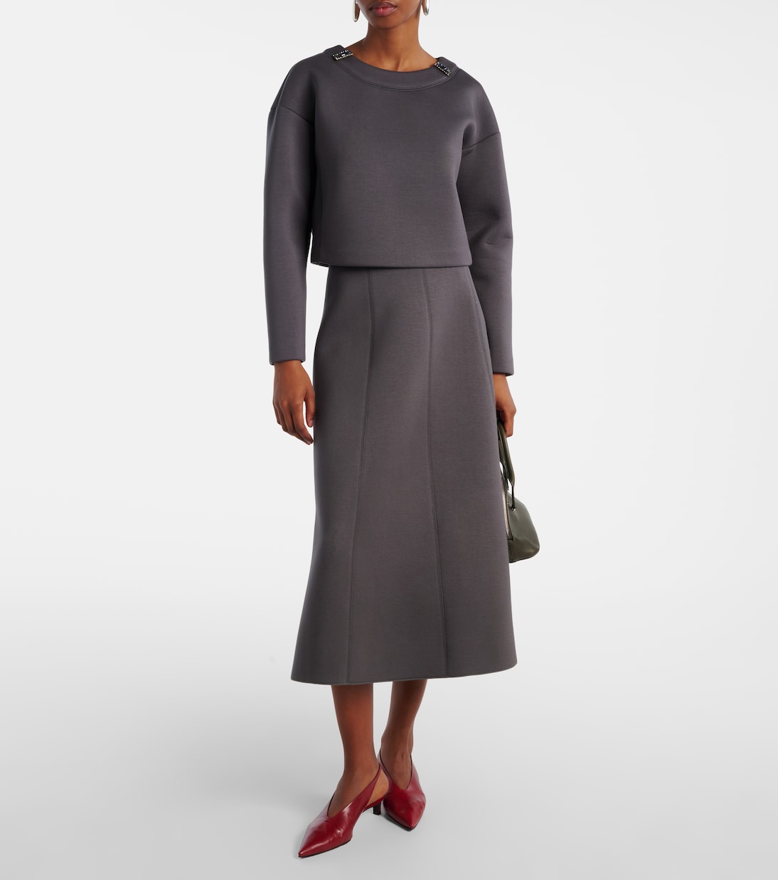 Verziertes Sweatshirt aus Jersey | 'S Max Mara