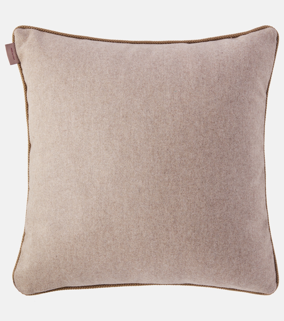 Sponge logo cotton and wool cushion | Etro
