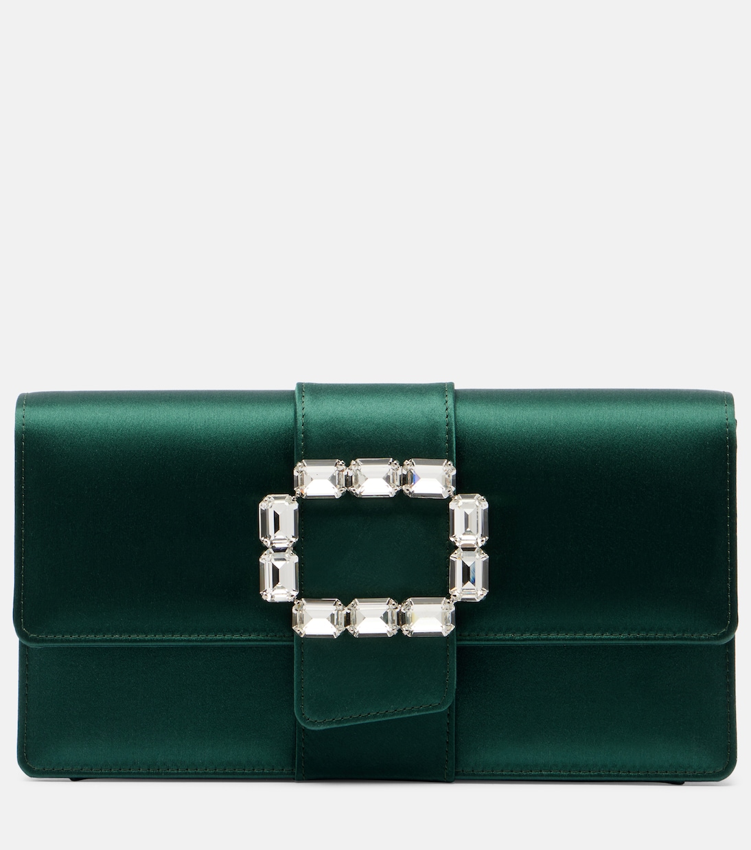 Maycap embellished satin clutch | Manolo Blahnik