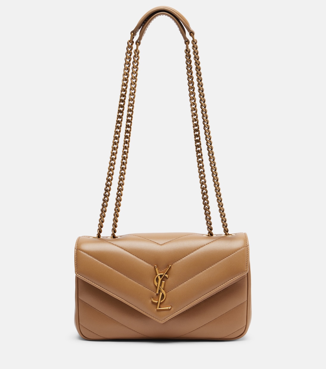 Loulou Small leather shoulder bag | Saint Laurent