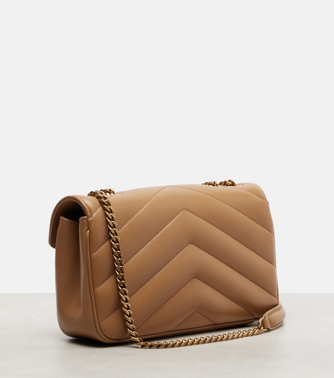 Loulou Small leather shoulder bag | Saint Laurent