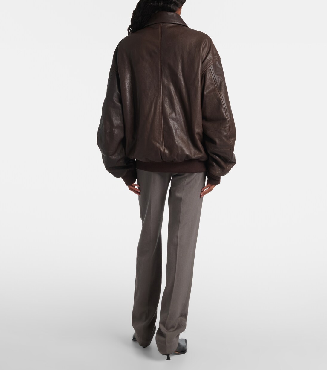 Johnson leather bomber jacket | Calvin Klein Collection