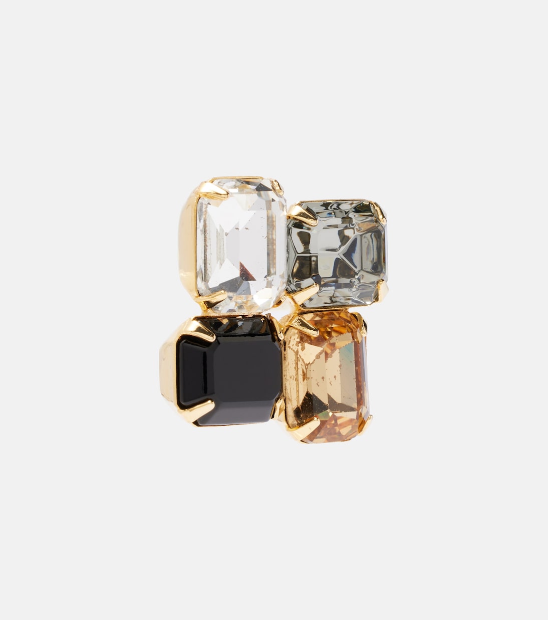 Boucles d'oreilles Piccolo en plaqué or | Jennifer Behr