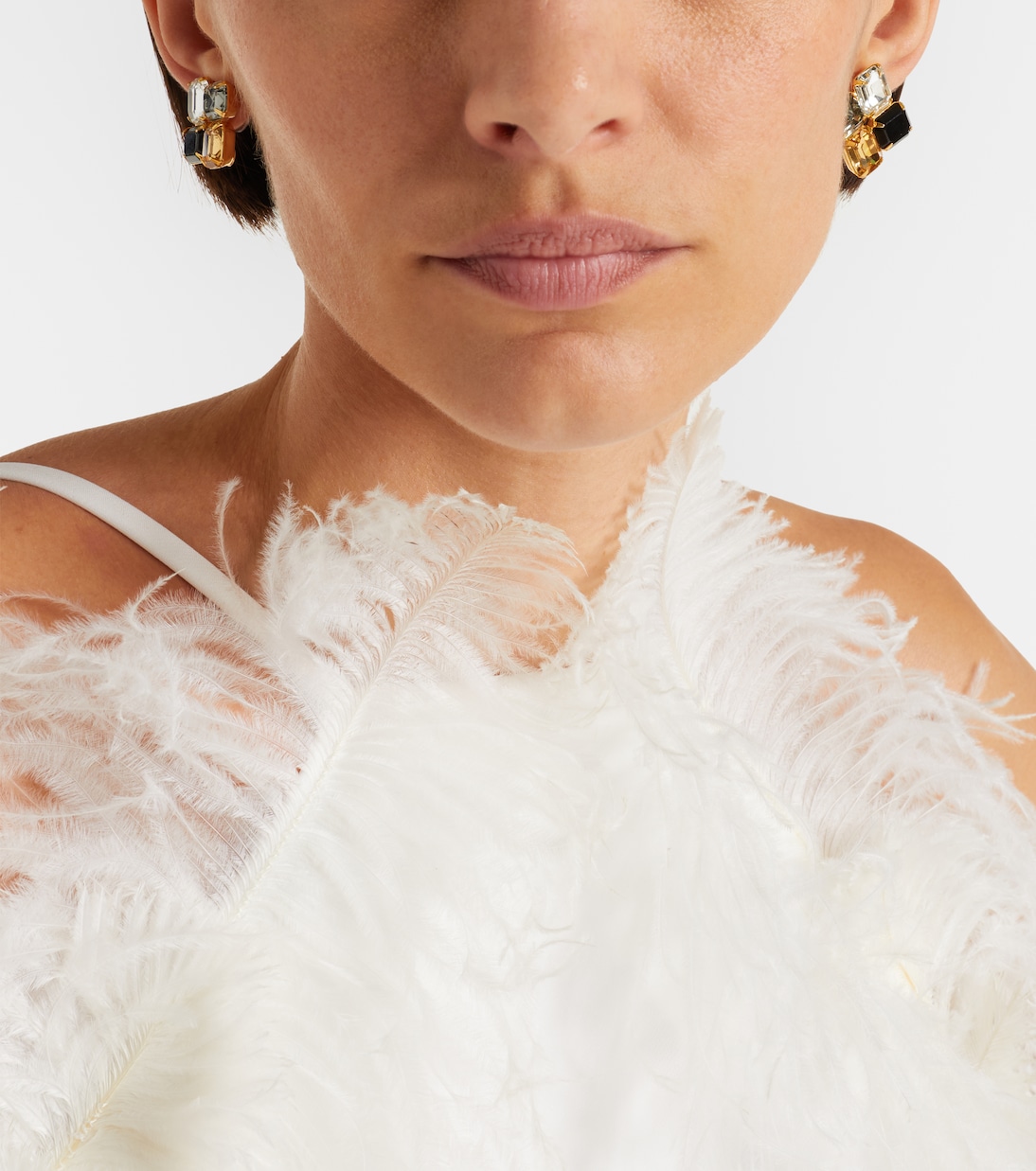 Boucles d'oreilles Piccolo en plaqué or | Jennifer Behr