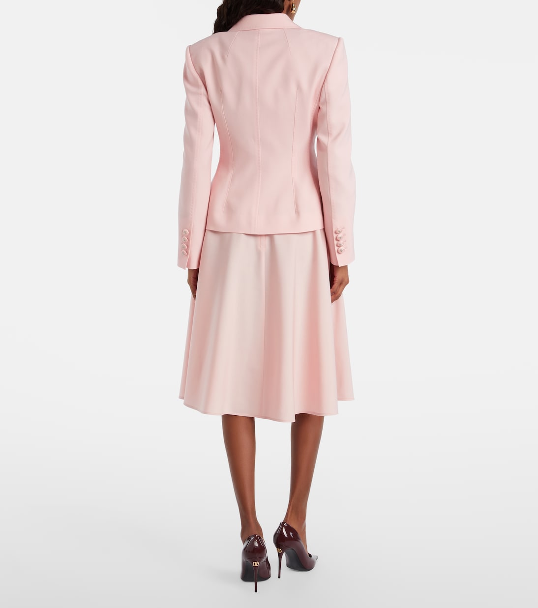 Wool-blend midi skirt | Dolce&Gabbana