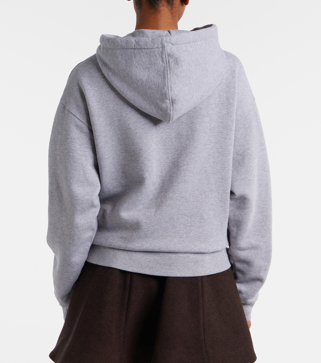 Cropped-Hoodie aus Baumwolle | JW Anderson