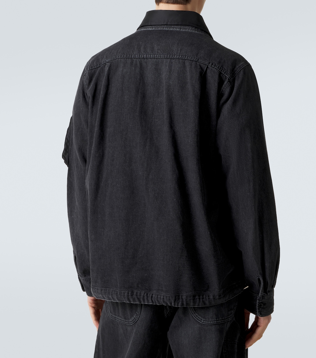 Blouson aus Denim mit Twill | Sacai