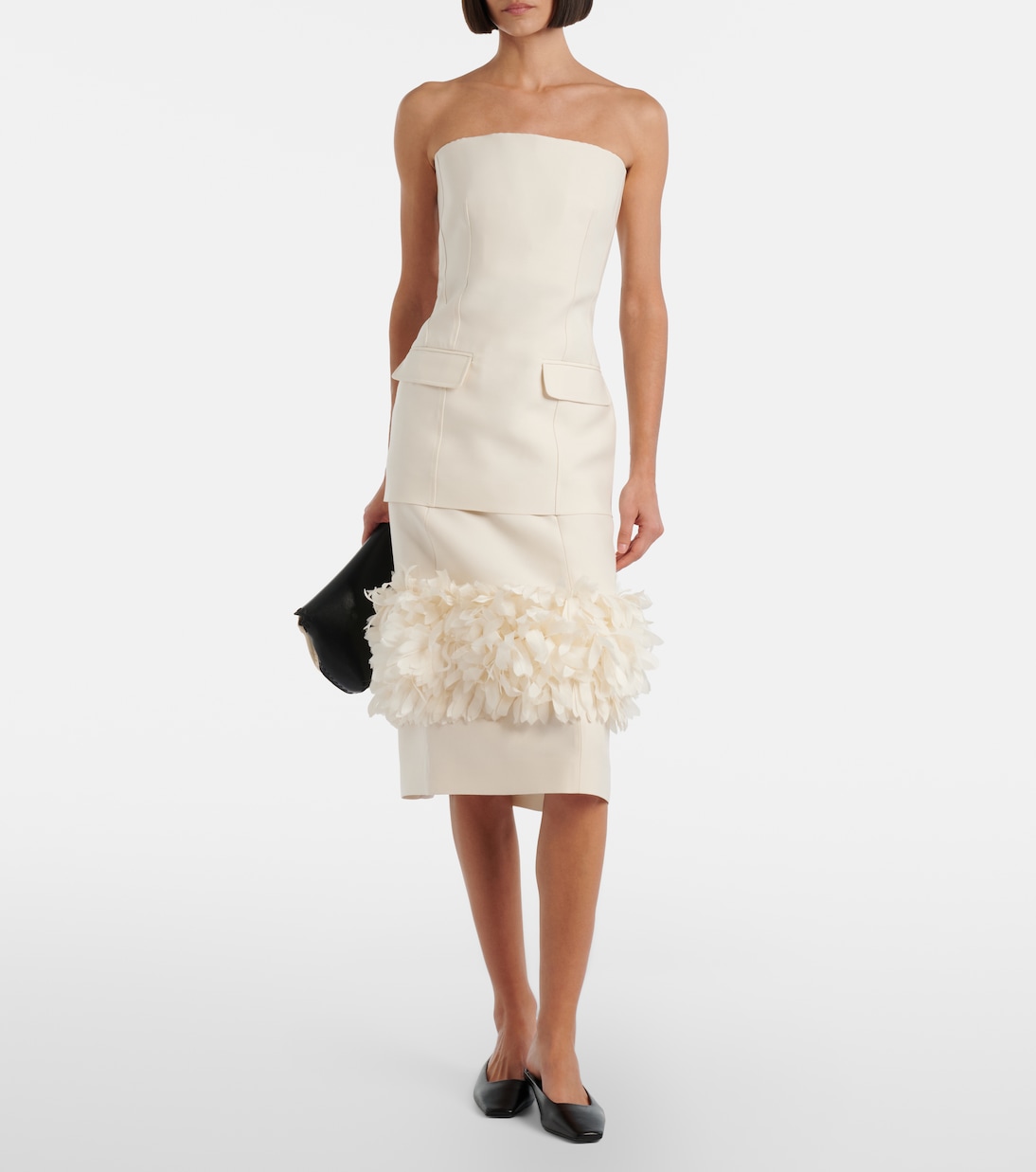 Wool and silk top | Toteme