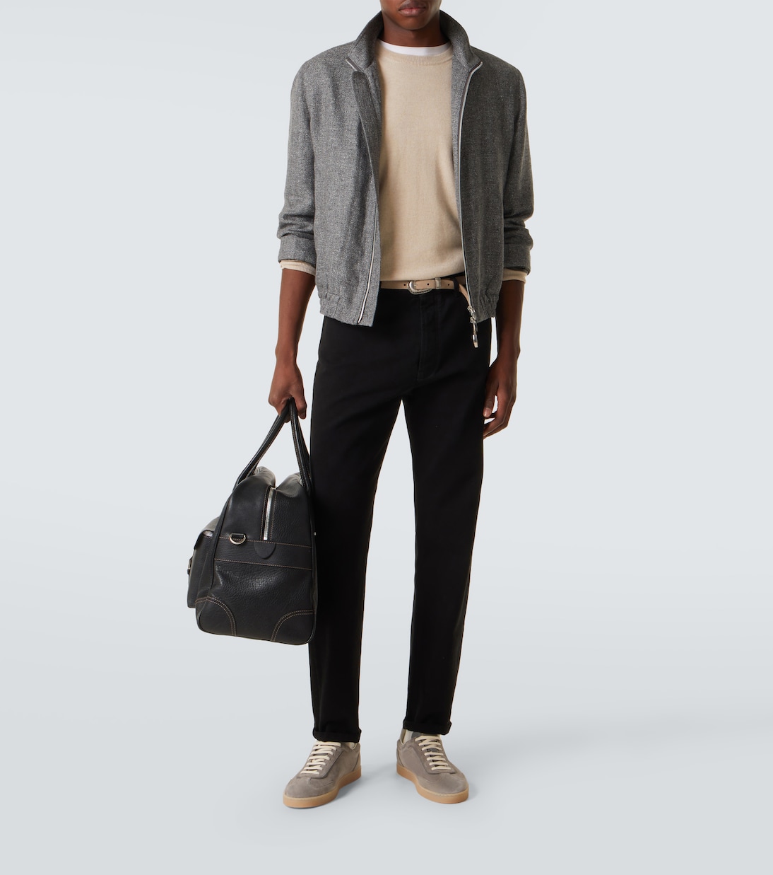 Jeans regular a vita media | Brunello Cucinelli