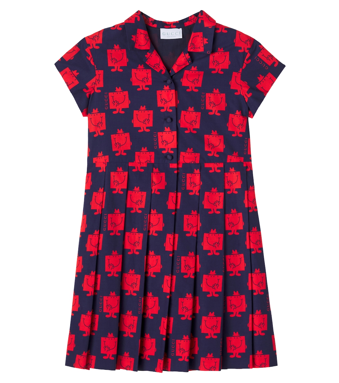 x Mr. Men Little Miss – Robe en coton | Gucci Kids