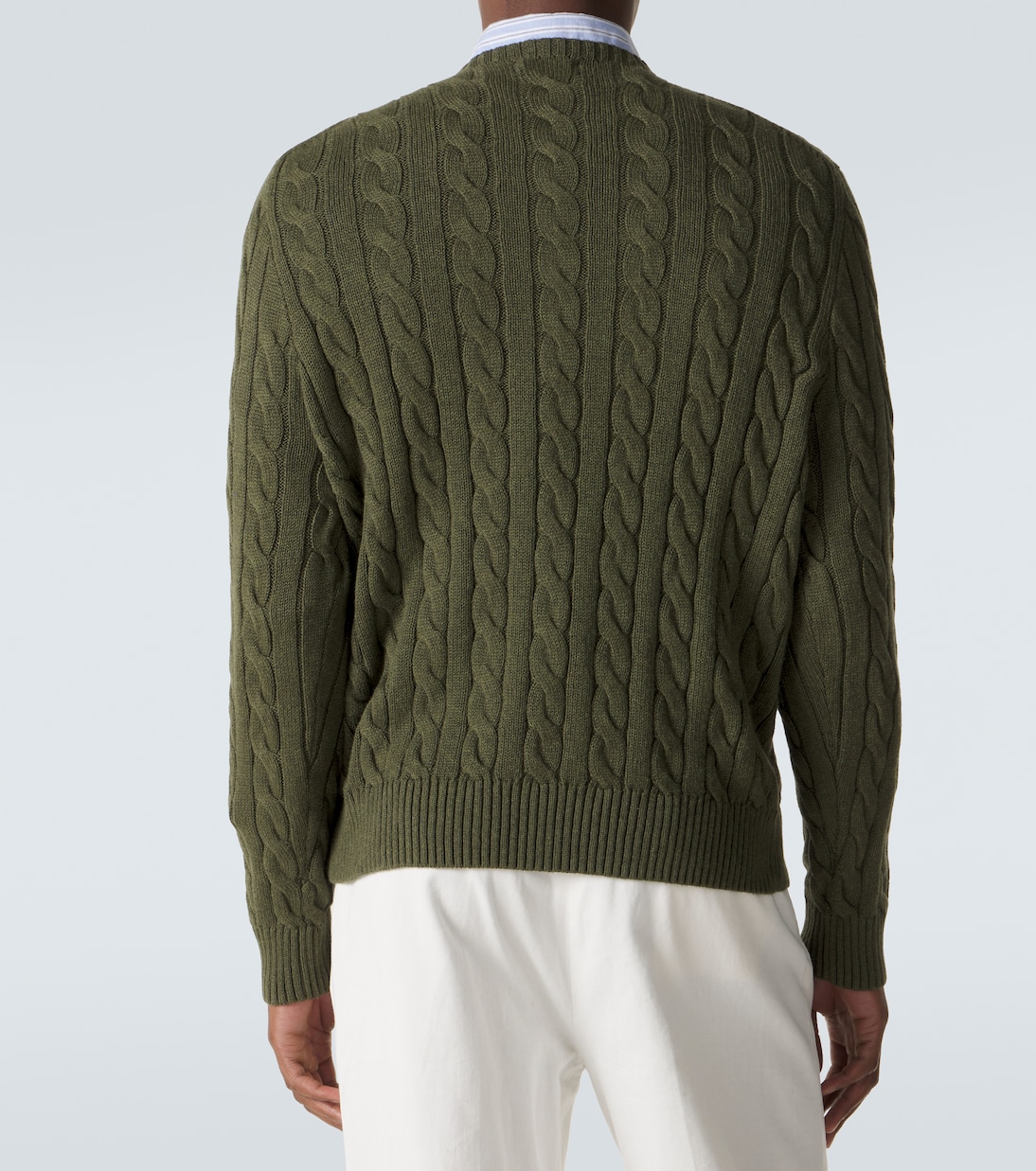 Cable-knit cotton sweater | Polo Ralph Lauren