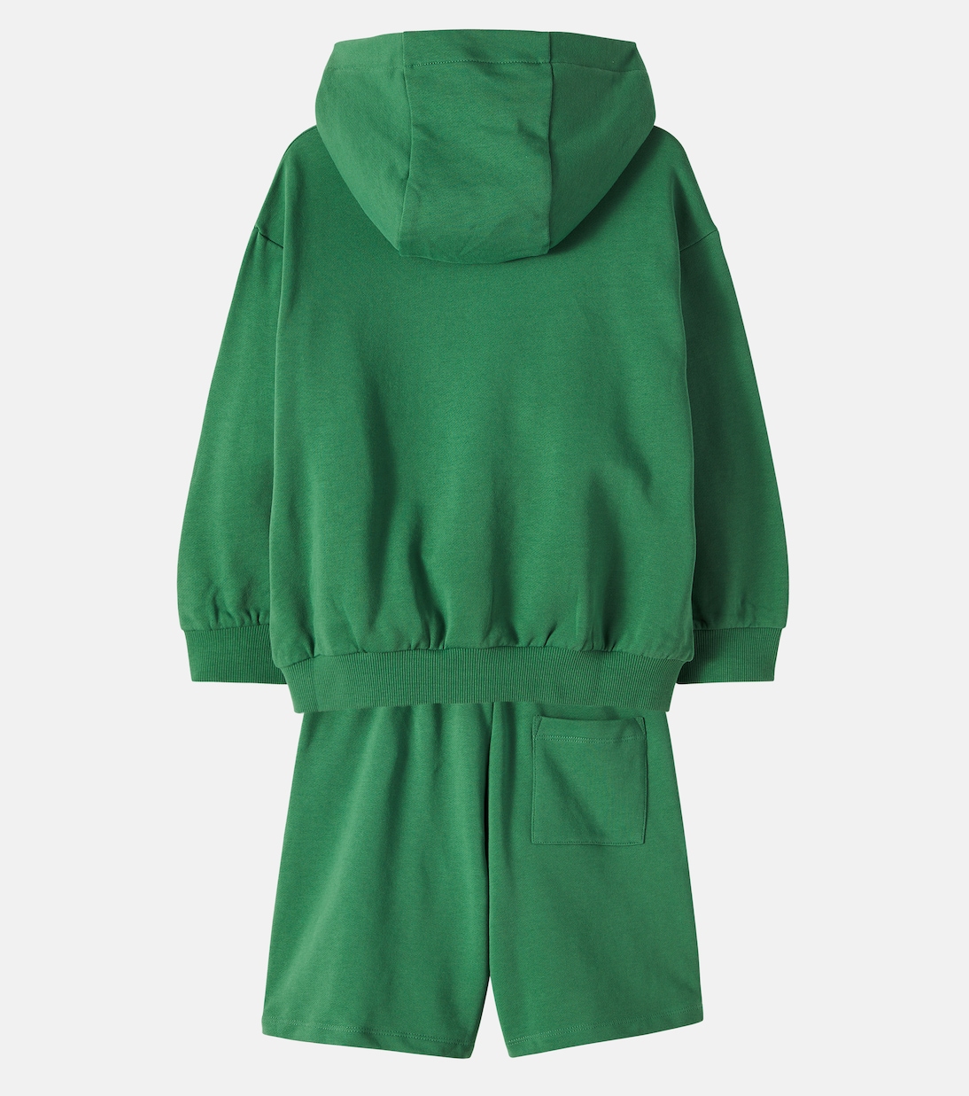 Set de sudadera y shorts de algodón | Stella McCartney Kids