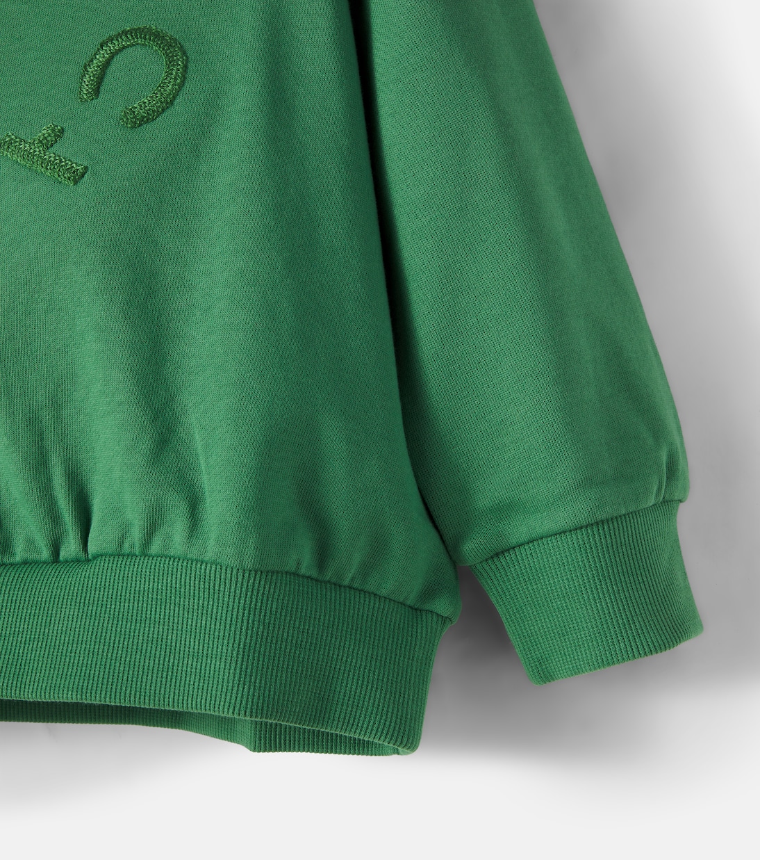 Set de sudadera y shorts de algodón | Stella McCartney Kids