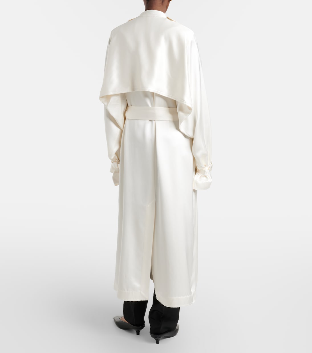 Gabardina de satén | Toteme