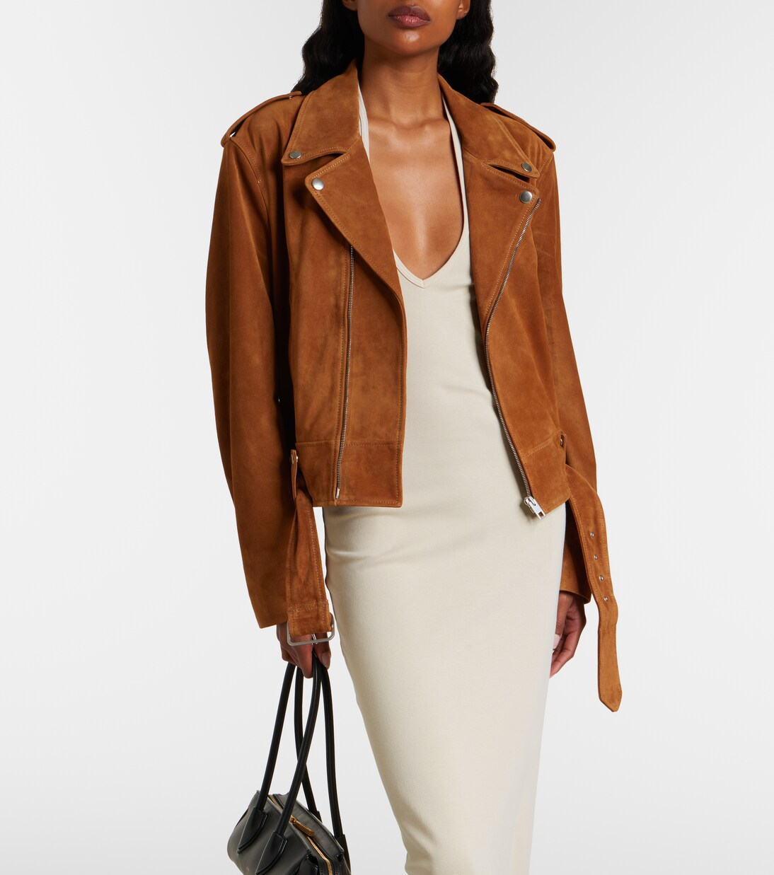 Evel suede biker jacket | Nili Lotan