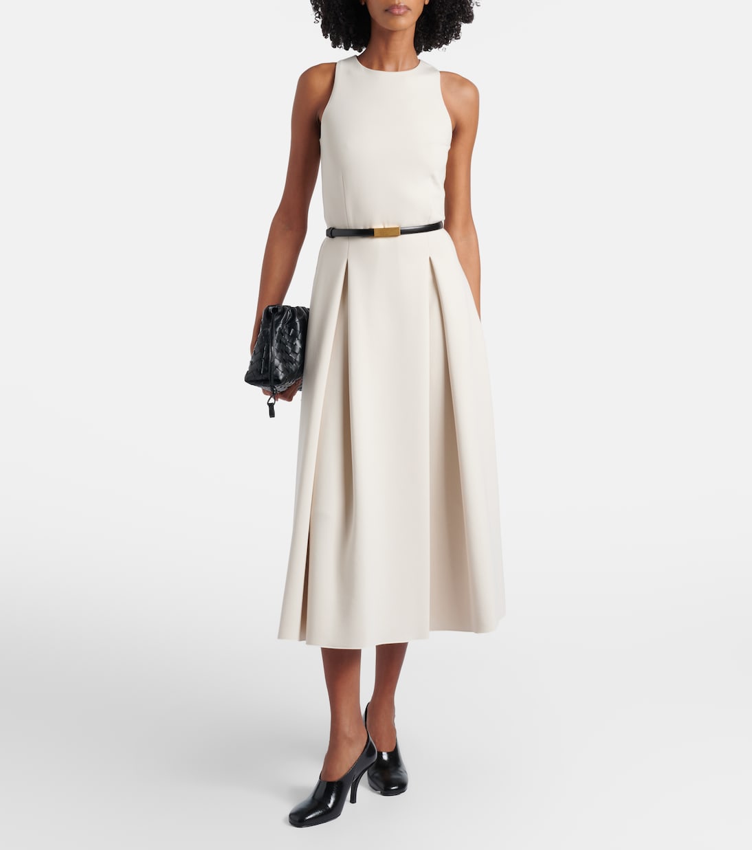 Cannone cotton-blend midi dress | 'S Max Mara