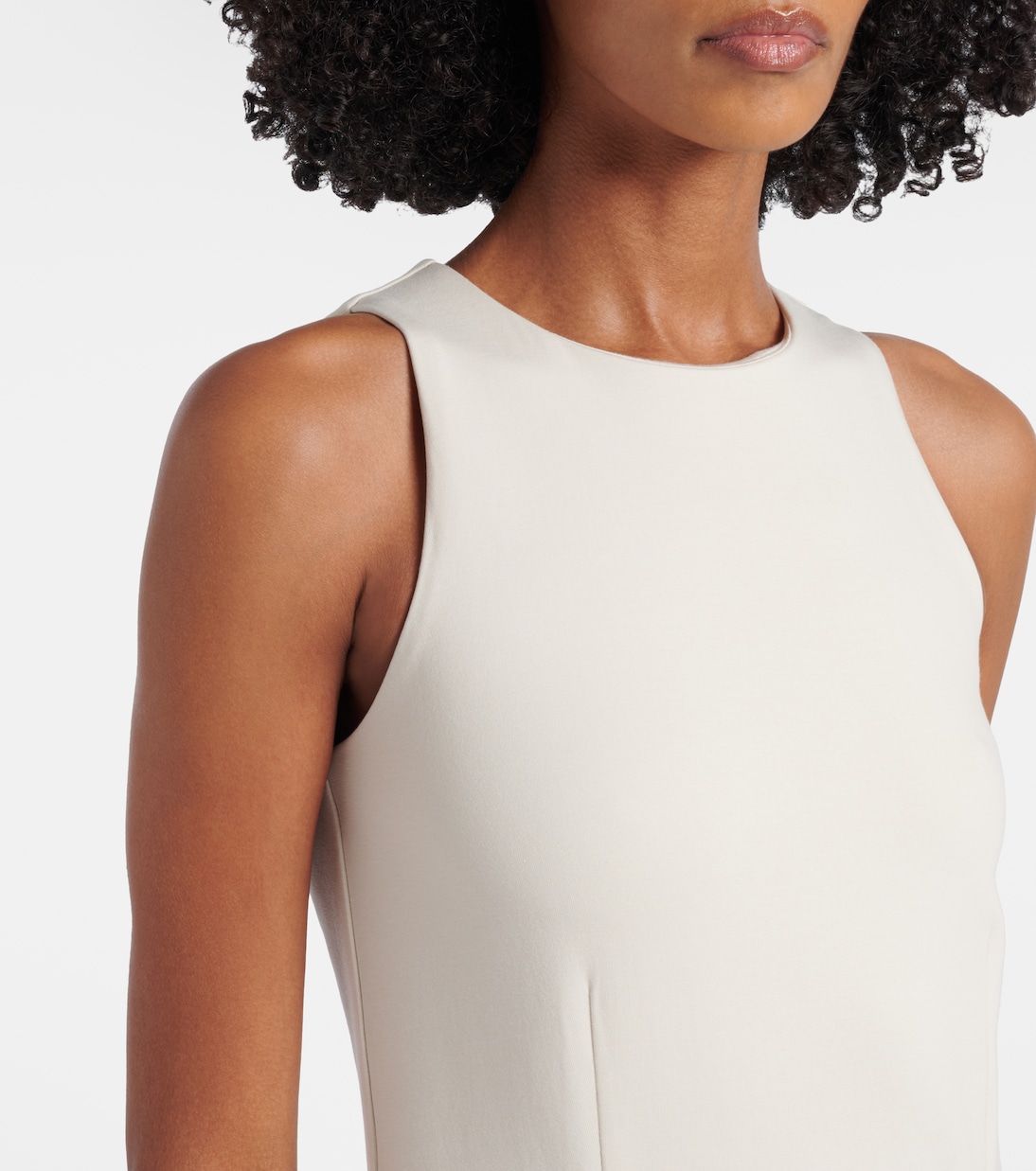 Cannone cotton-blend midi dress | 'S Max Mara