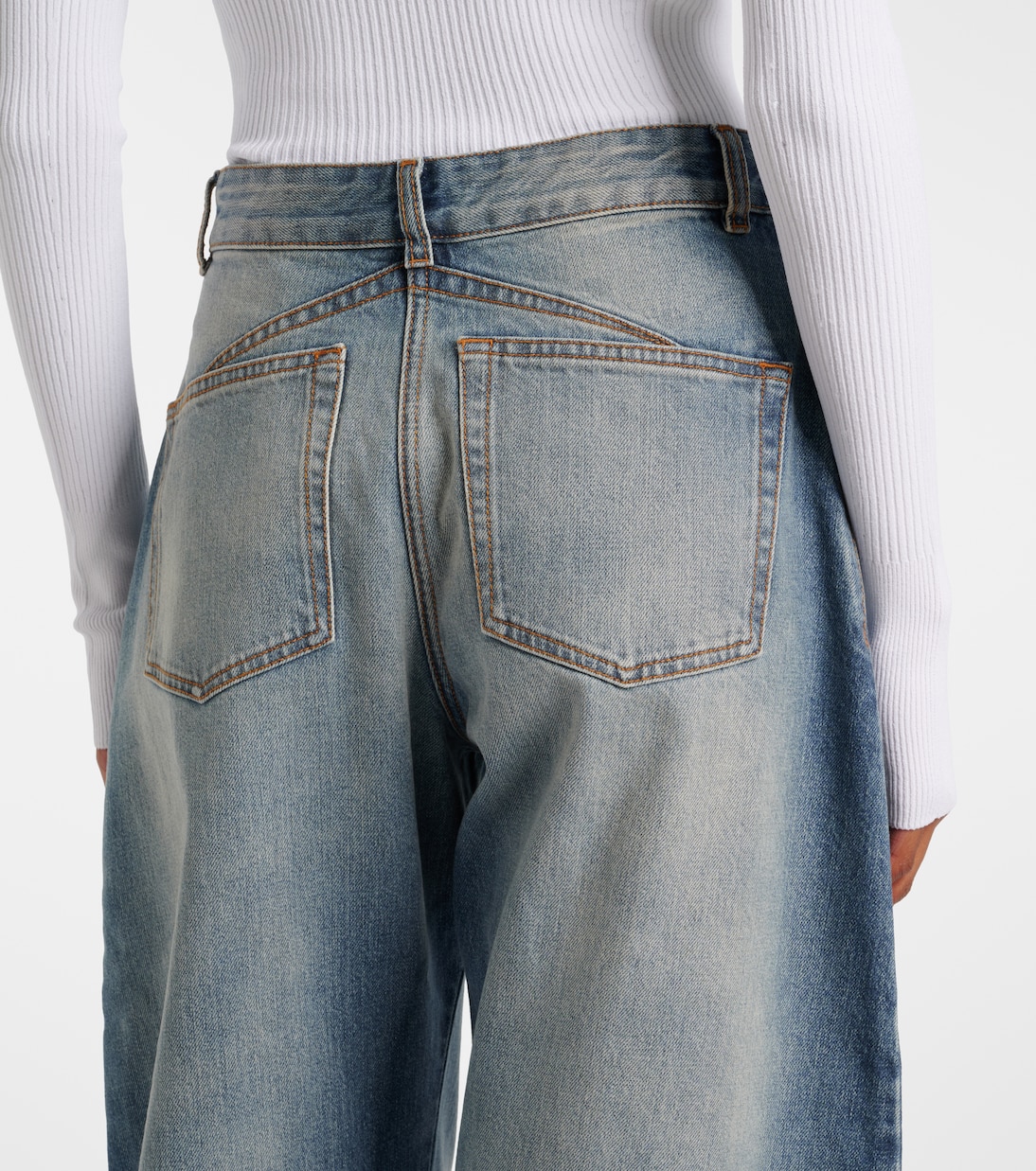Barrel-leg jeans | Alaïa