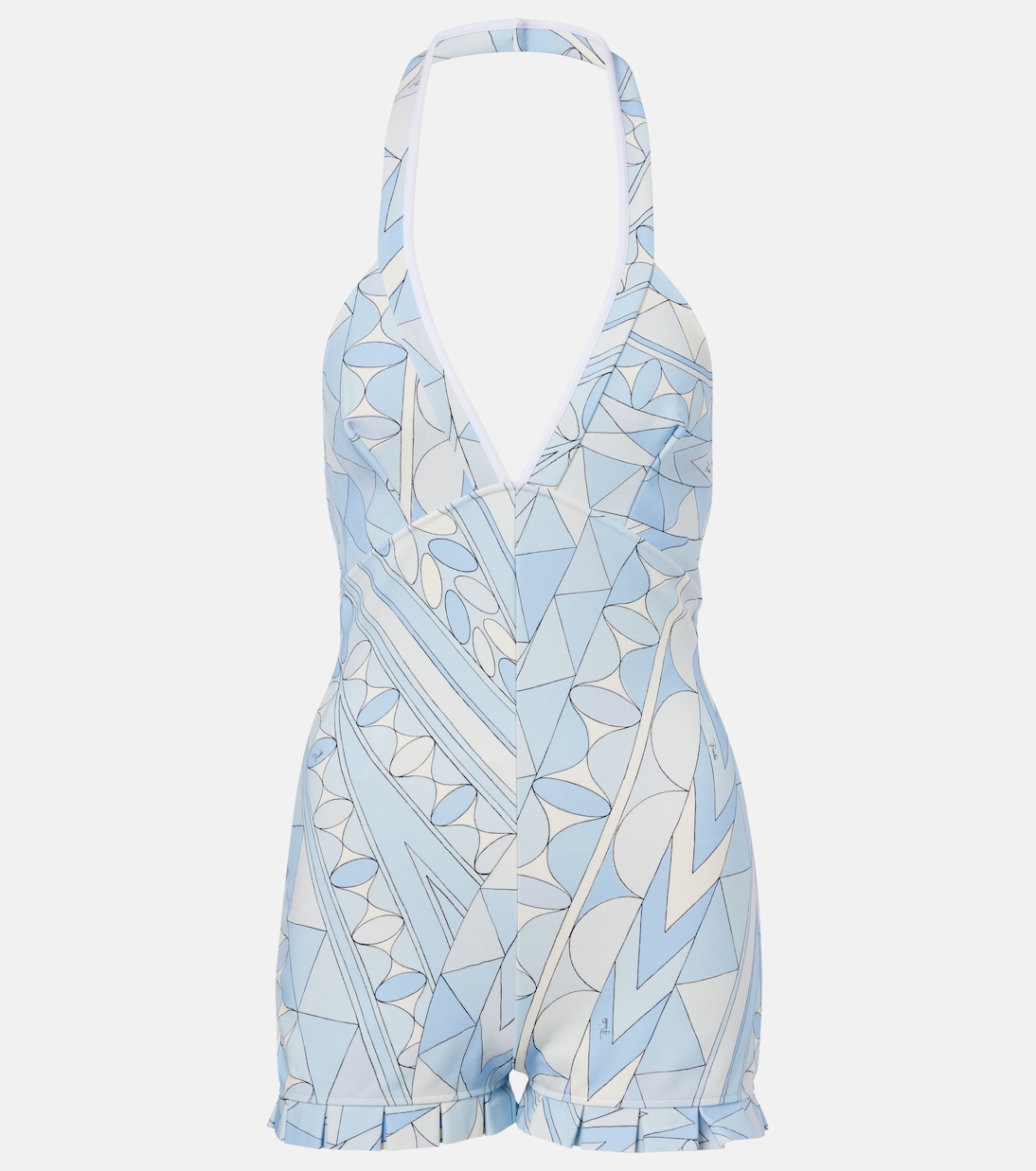 Manuba halterneck jersey romper | Pucci