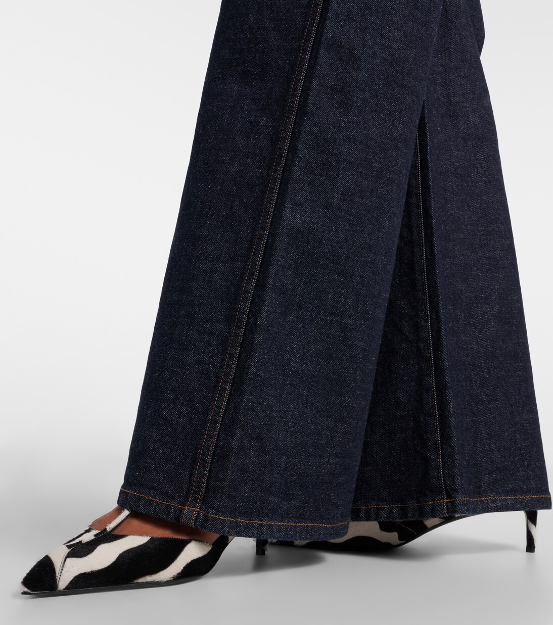 Escarpins Mia en cuir façon poulain | Khaite