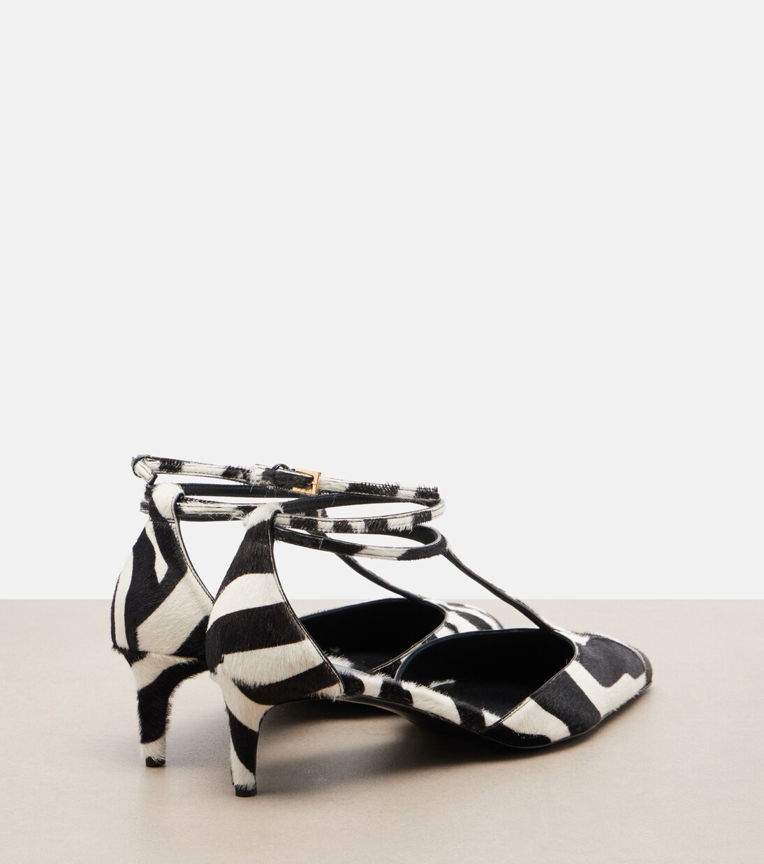 Escarpins Mia en cuir façon poulain | Khaite