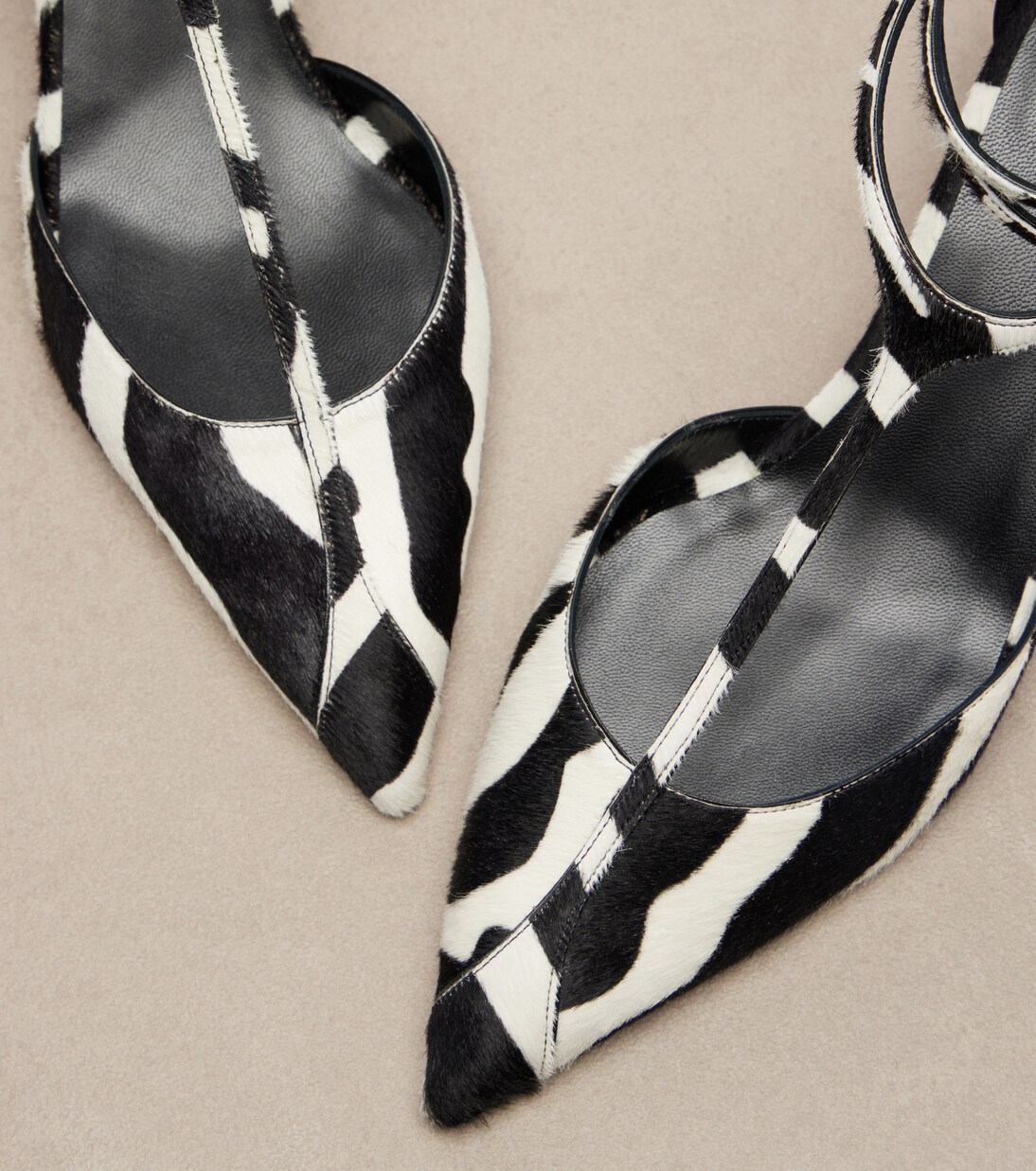 Escarpins Mia en cuir façon poulain | Khaite