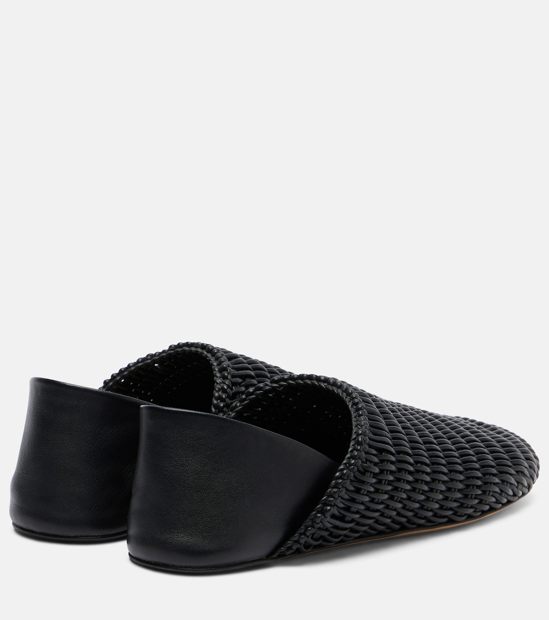Babouche woven leather loafers | JW Anderson