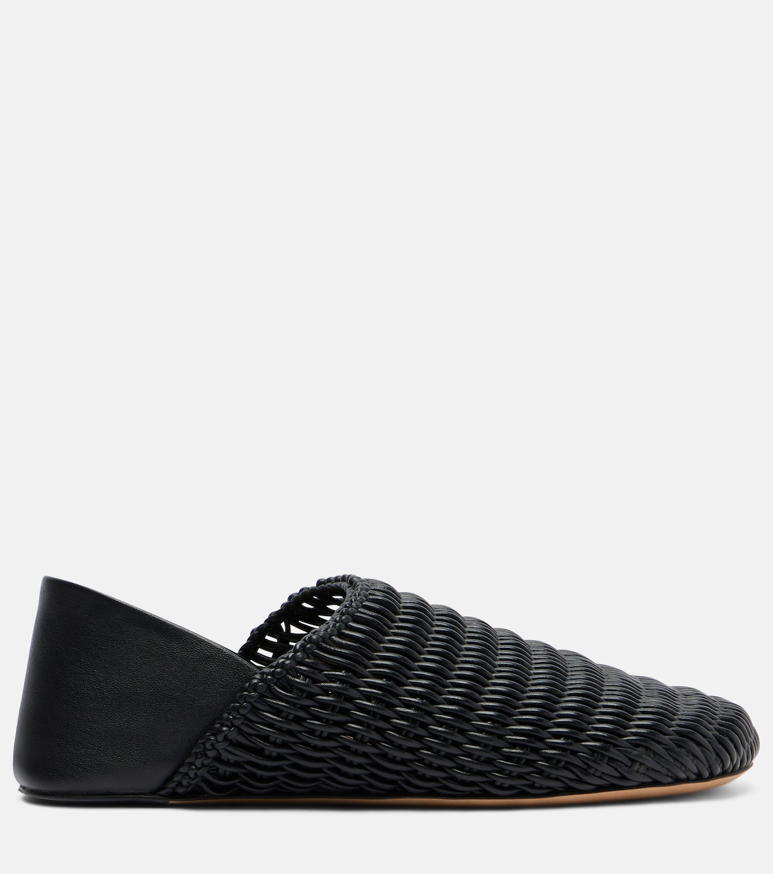 Babouche woven leather loafers | JW Anderson