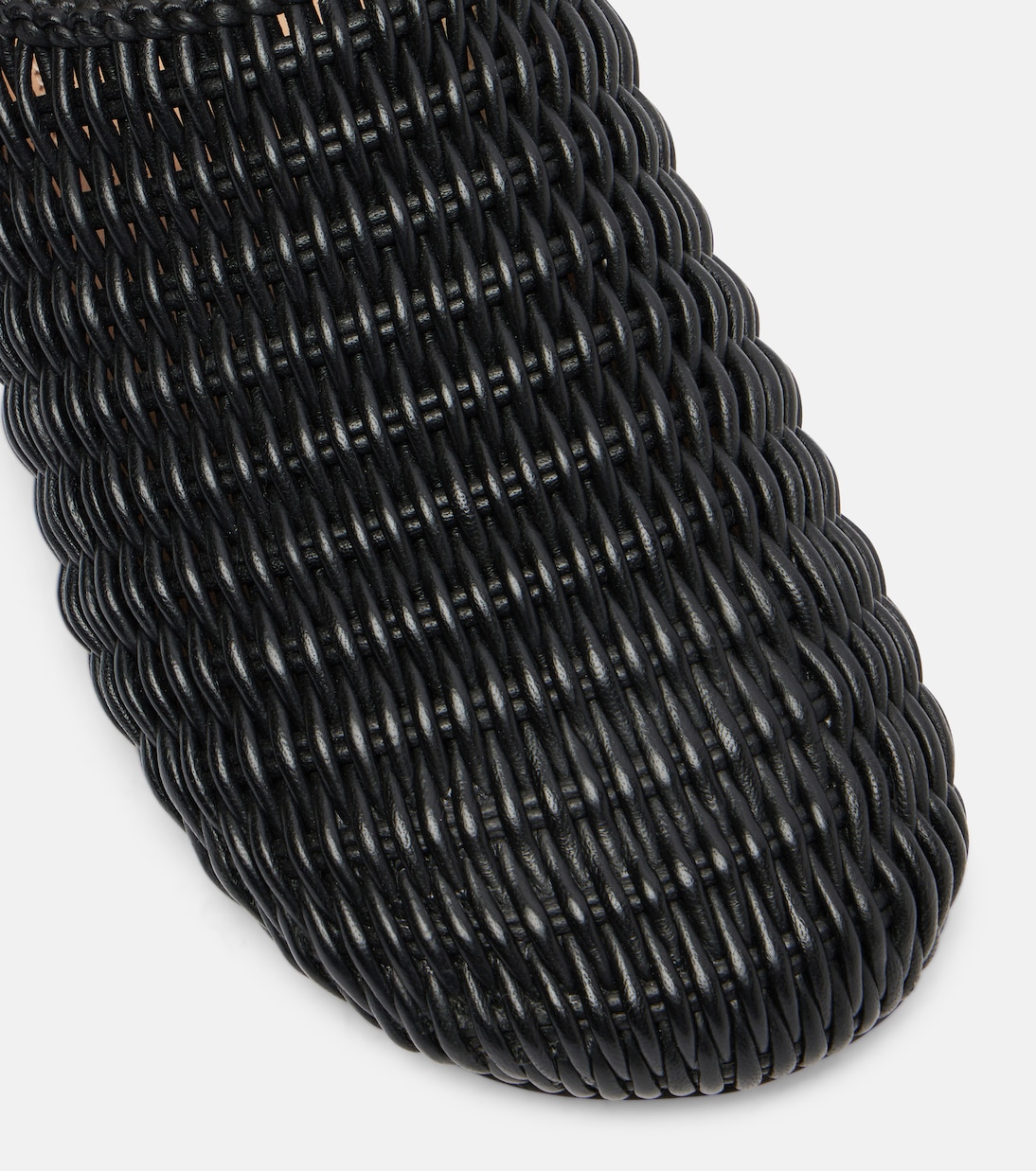 Babouche woven leather loafers | JW Anderson