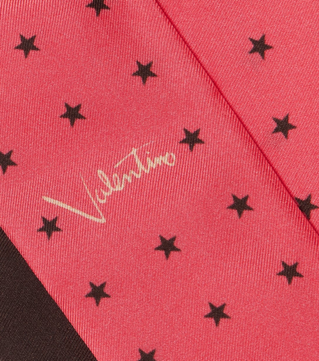 Printed silk twill scarf | Valentino