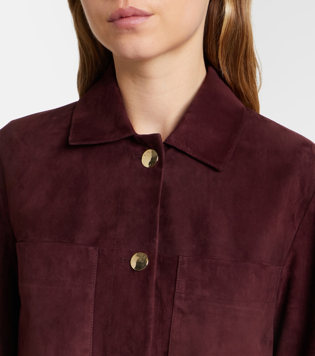 Suede blouson jacket | 'S Max Mara