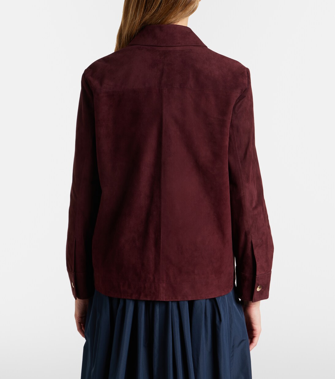 Suede blouson jacket | 'S Max Mara