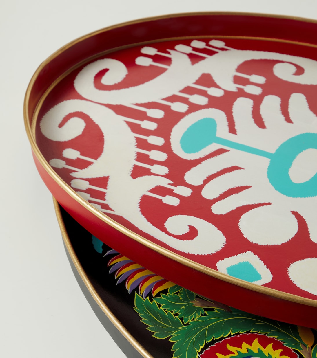 Ikat iron tray | Les-Ottomans