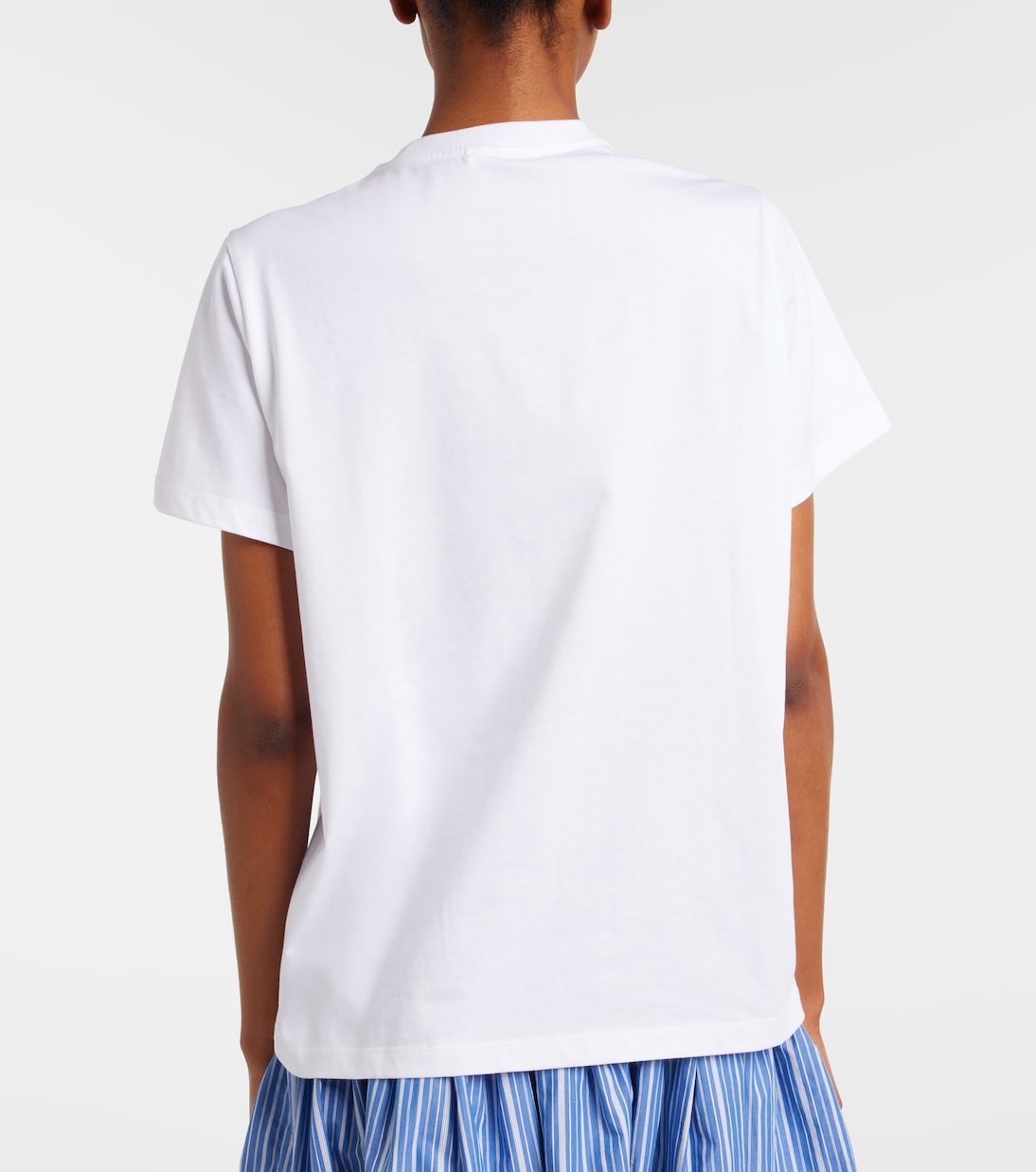 Verziertes T-Shirt aus Baumwoll-Jersey | Ganni
