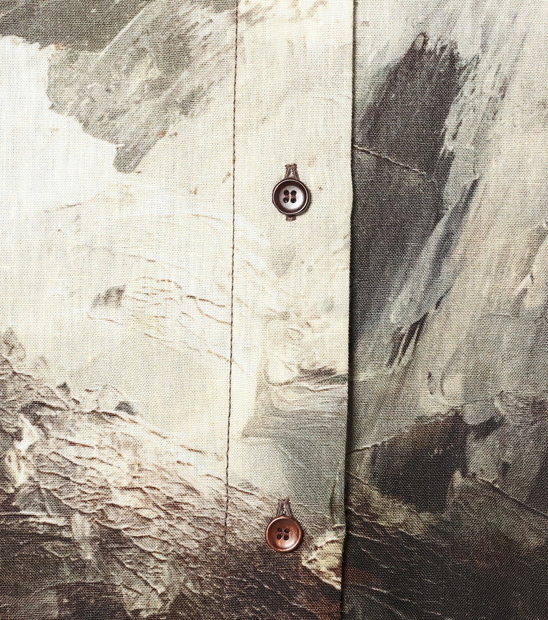 Bedrucktes Hemd aus Leinen | Acne Studios