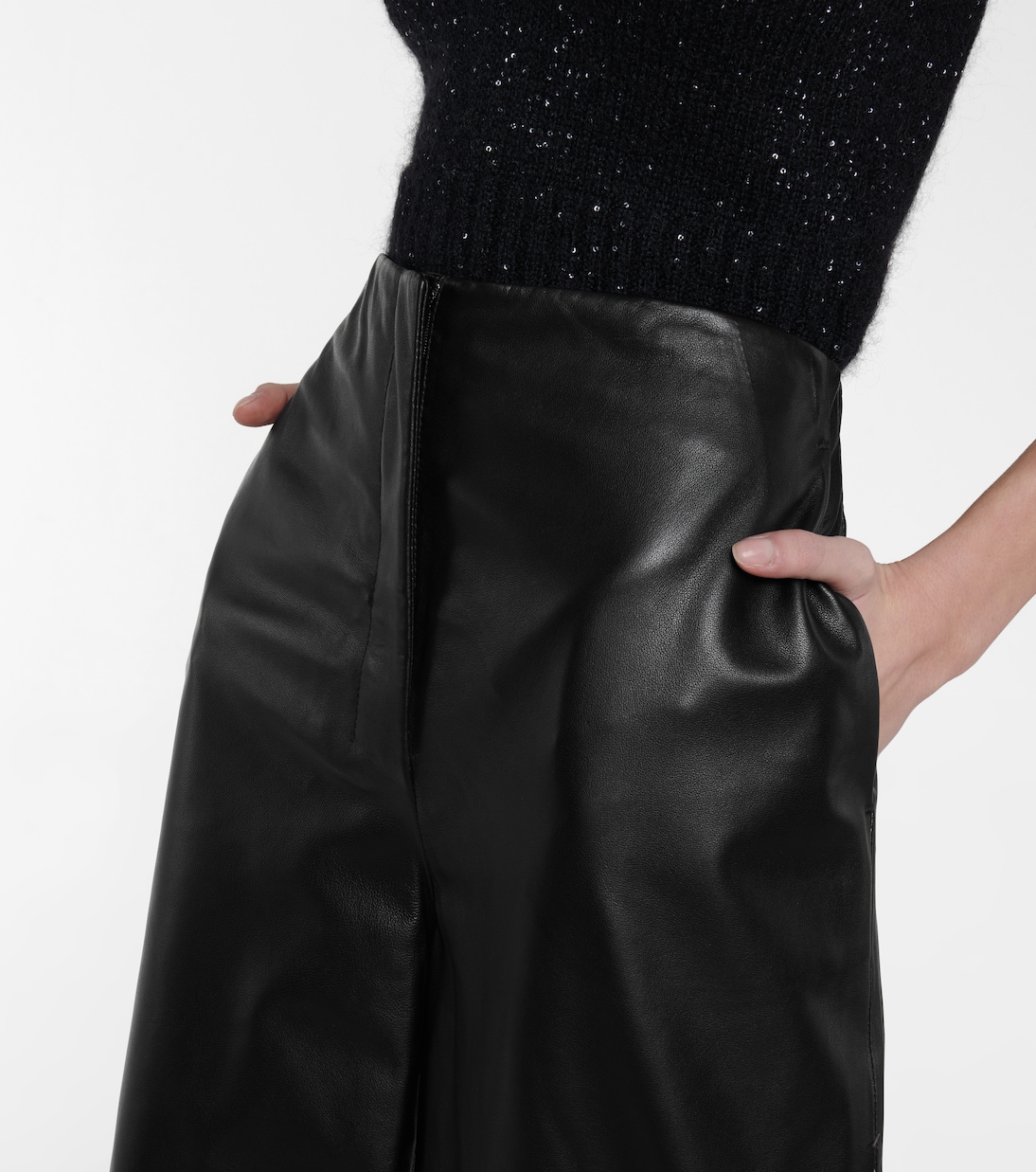 Culottes aus Leder | Altuzarra