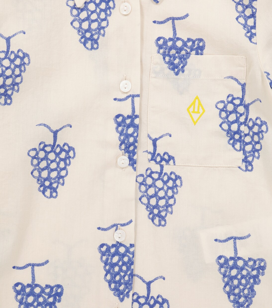 Striped short-sleeved cotton shirt | The Animals Observatory