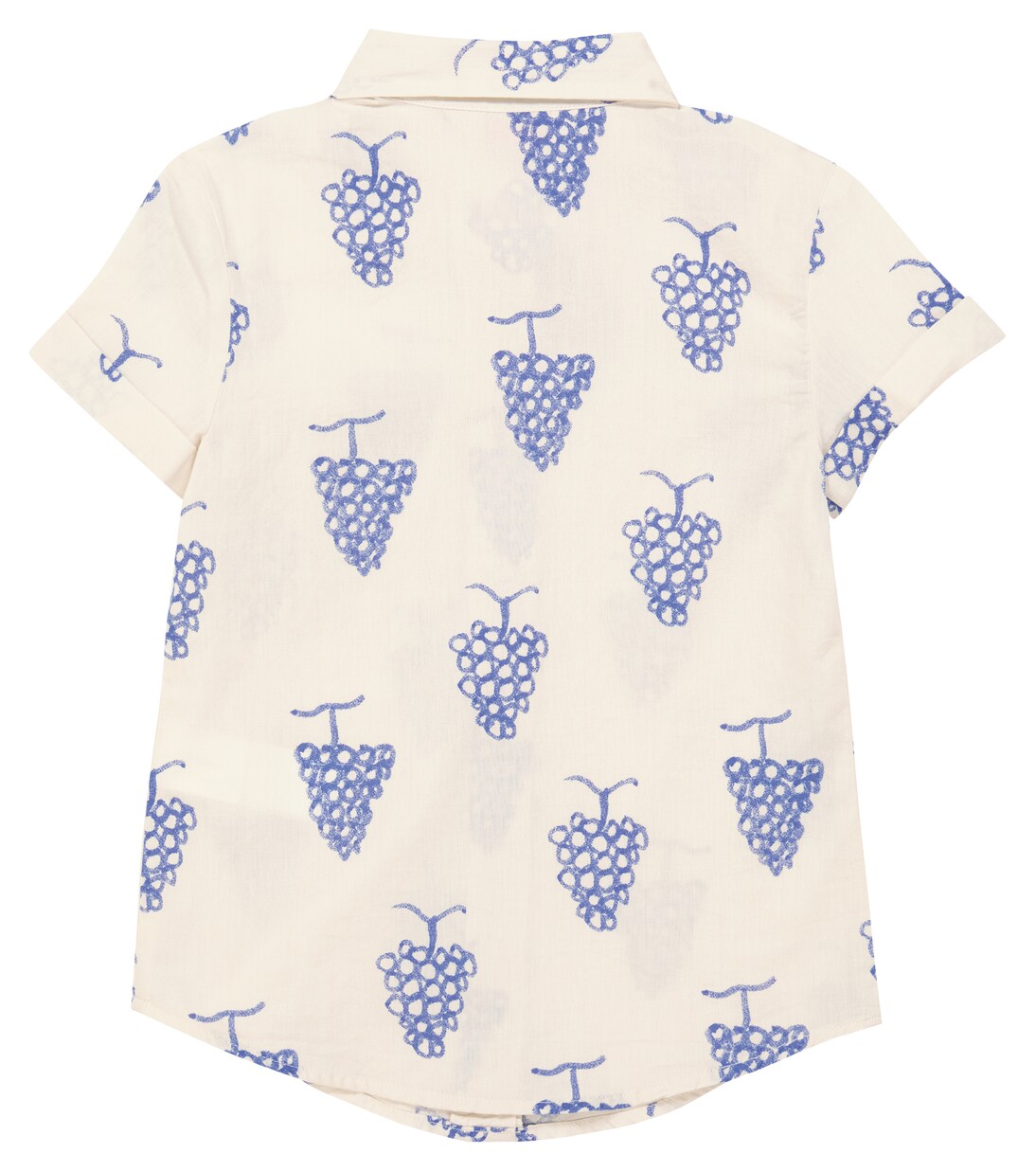 Striped short-sleeved cotton shirt | The Animals Observatory