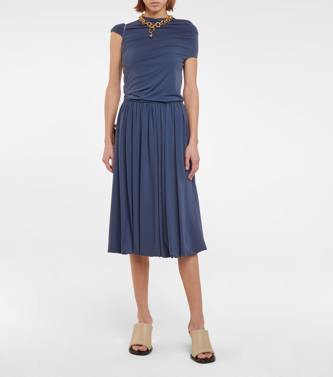 Pantoletten aus Leder | Jil Sander