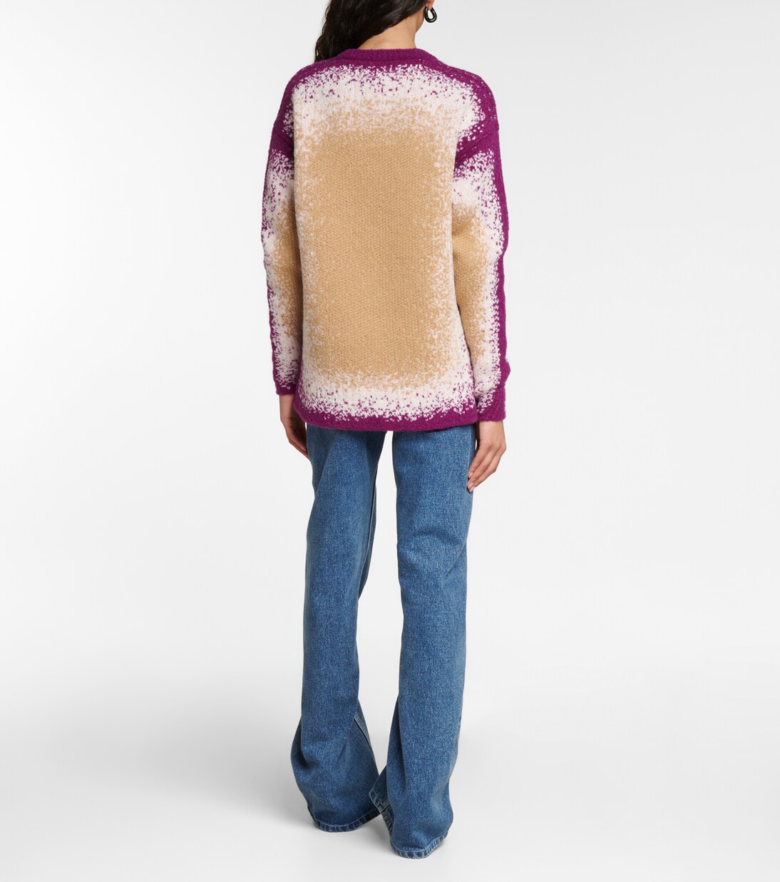 Pull intarsia en laine mélangée | Y/Project