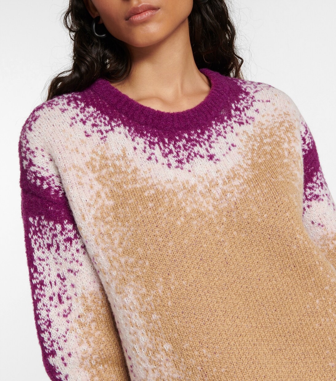 Pull intarsia en laine mélangée | Y/Project