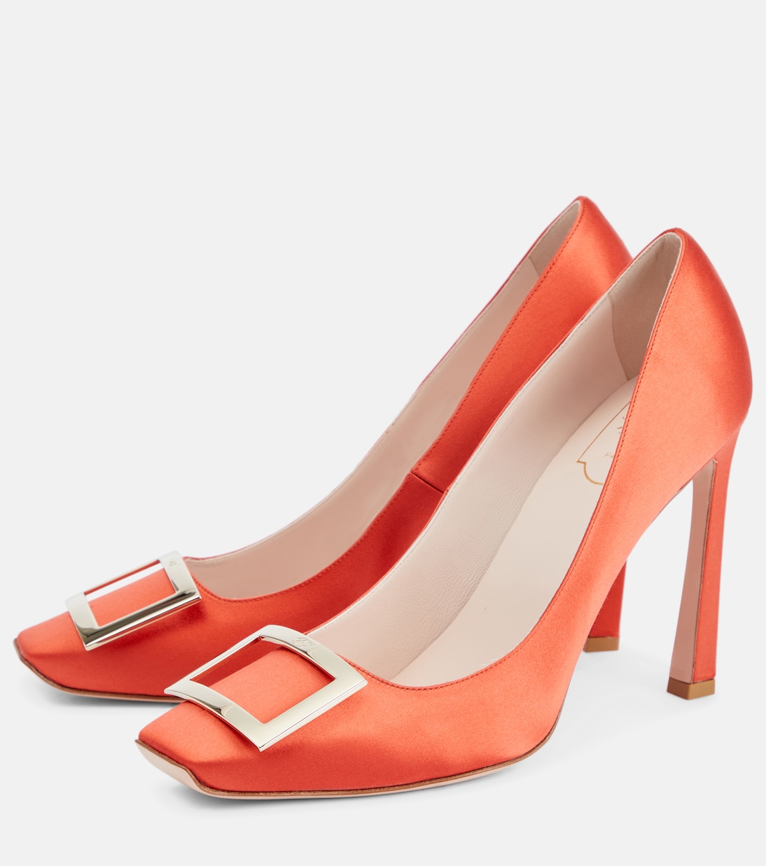 Pumps Trompette aus Satin | Roger Vivier