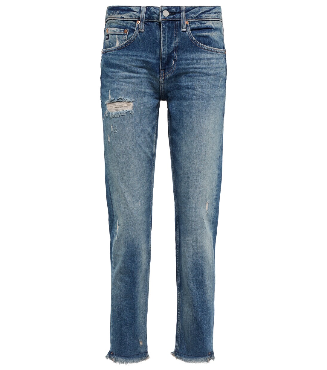 Mid-Rise Cropped Jeans Ex-Boyfriend | AG Jeans
