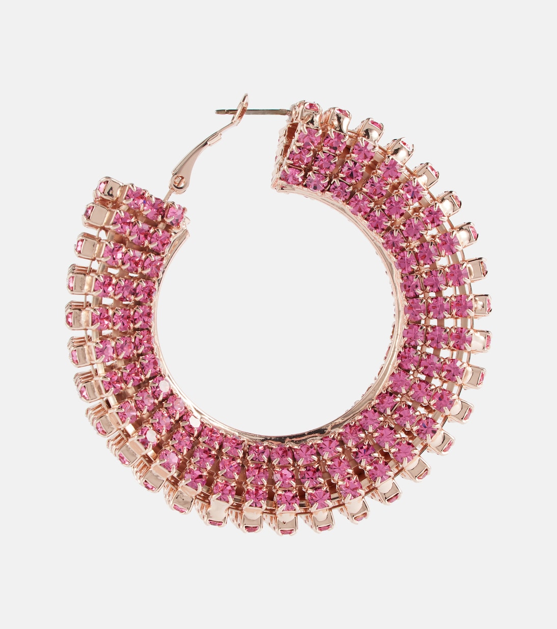 Crystal-embellished hoop earrings | Magda Butrym