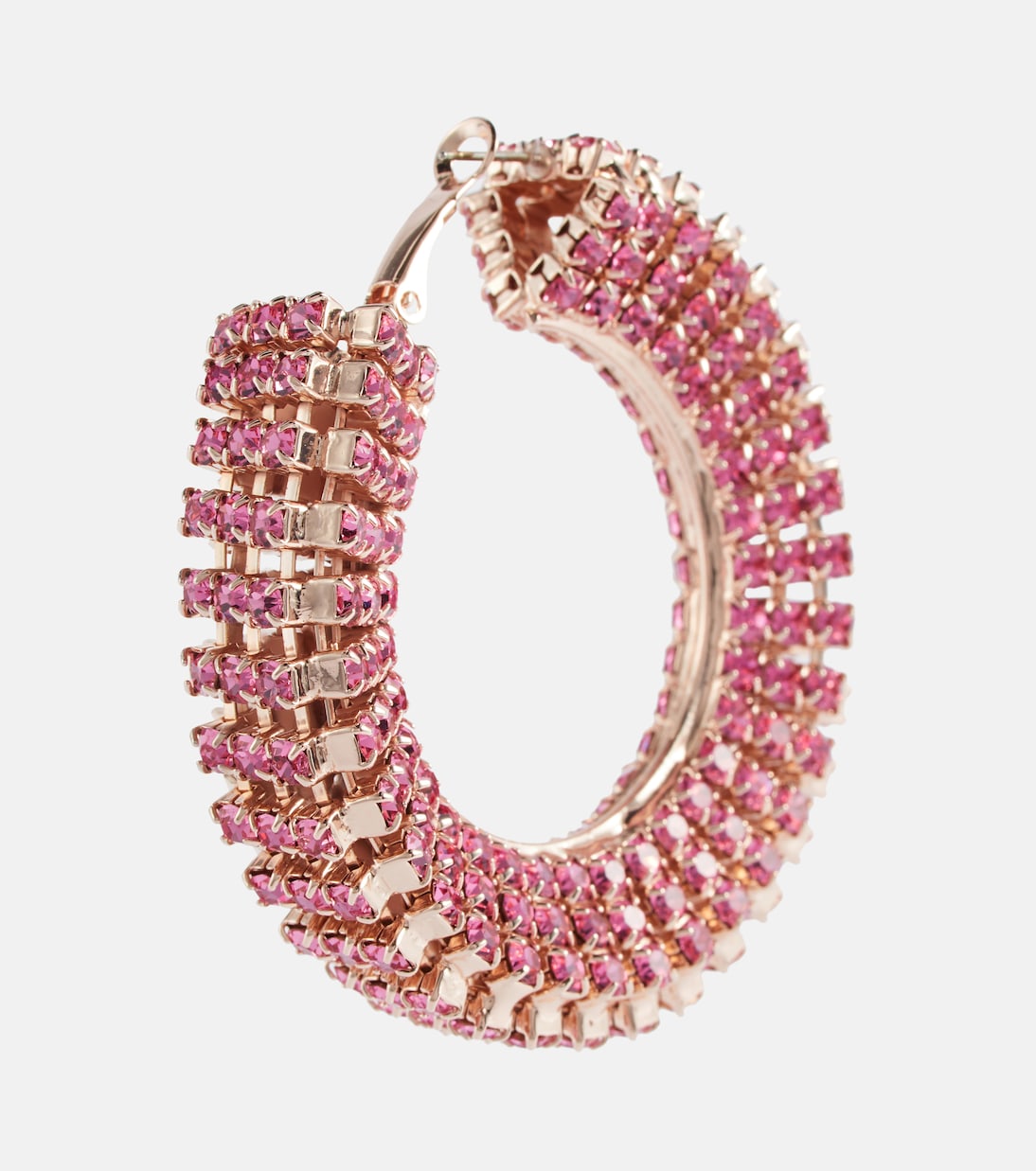 Crystal-embellished hoop earrings | Magda Butrym