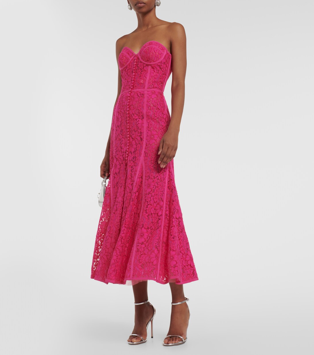 Maxikleid Elodie aus Spitze | Costarellos