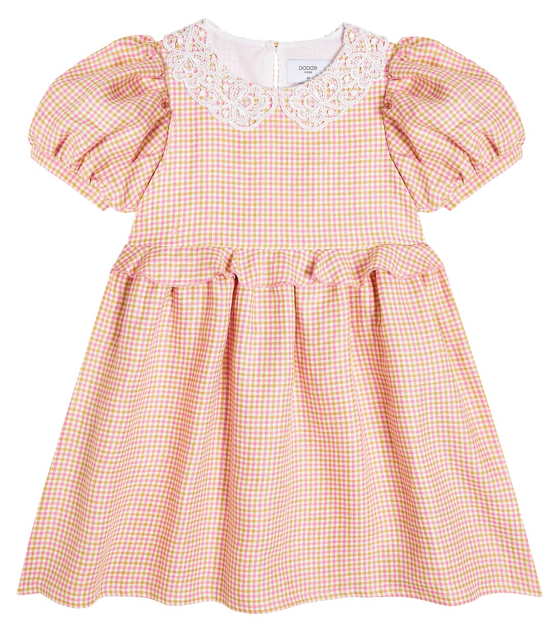 Checked linen dress | Paade Mode