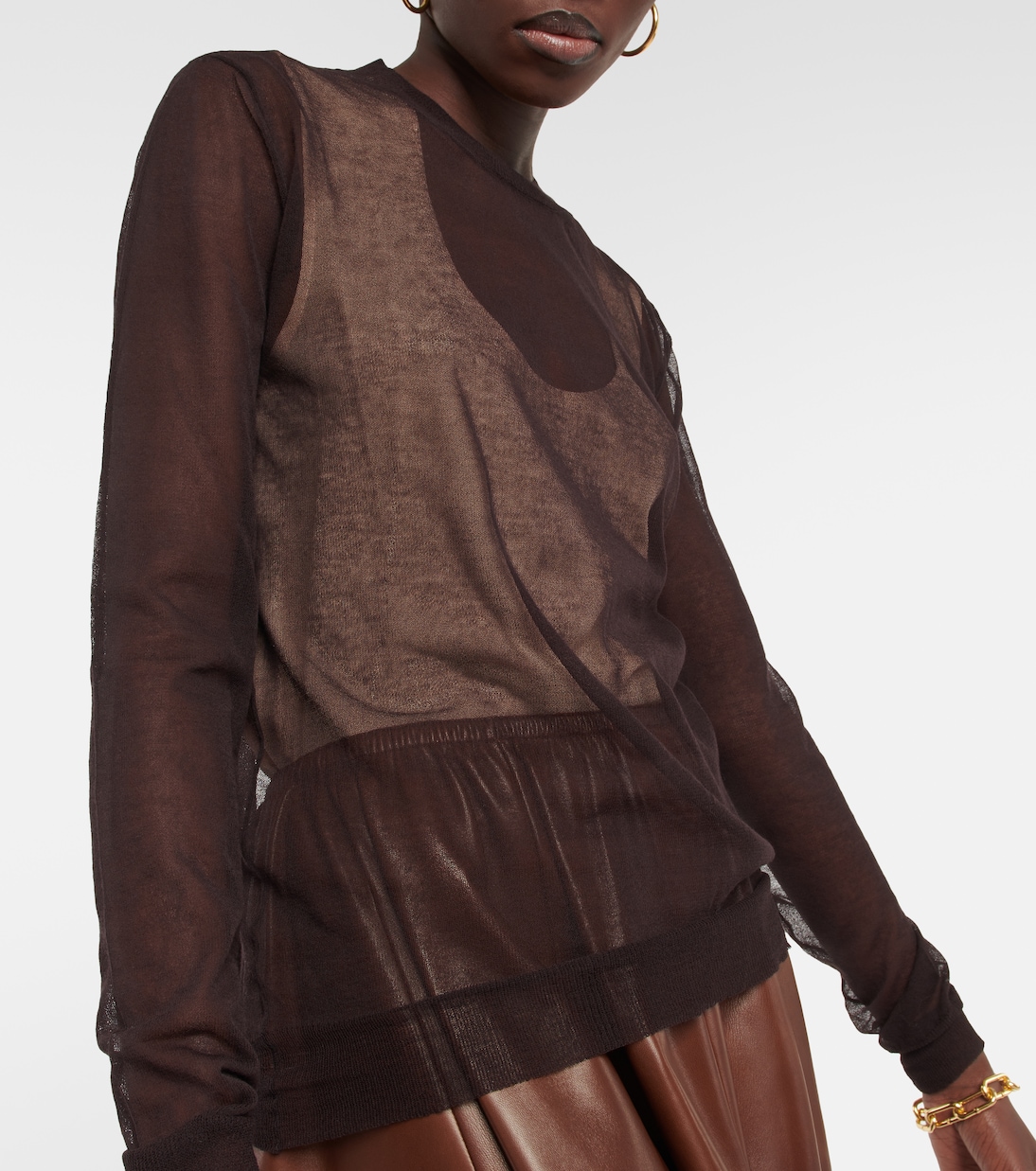 Pull sans manches en coton mélangé | Tod's